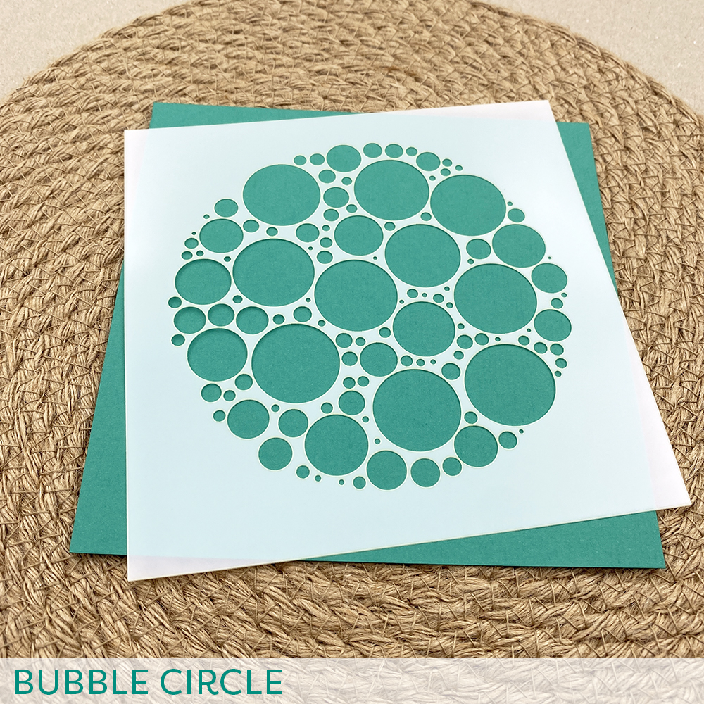 Stencil Bubble Circle SW10288